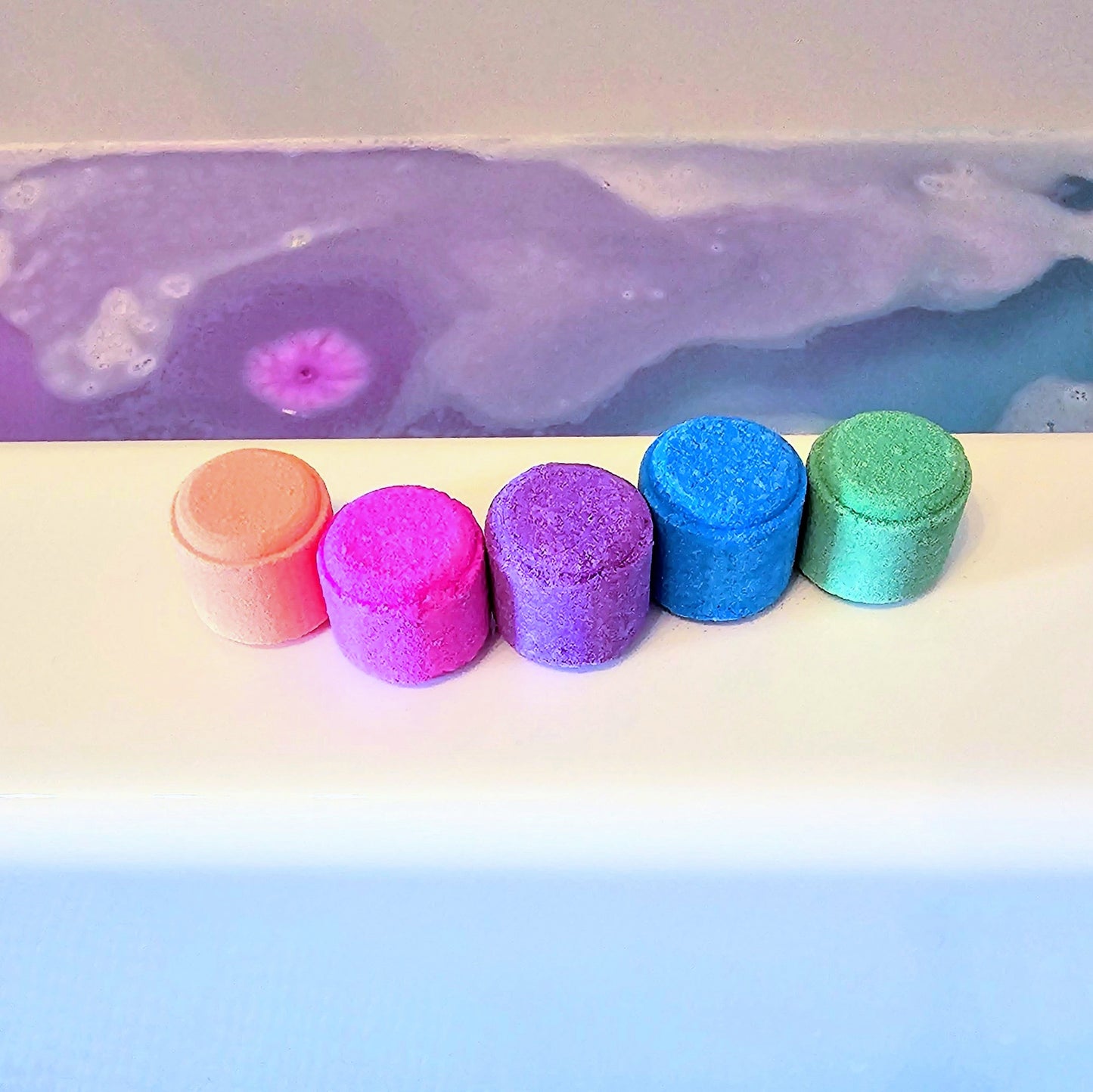 BARBOTINE CERISE - Mini bombes de bain
