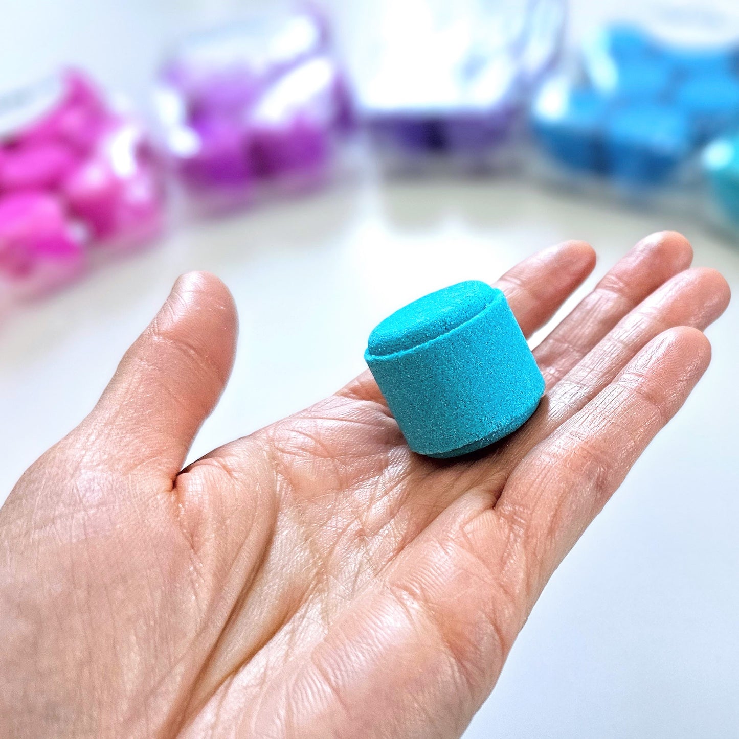 BARBOTINE CERISE - Mini bombes de bain