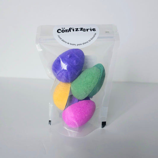 Mini bombes demi cocos