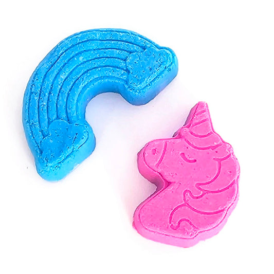 BARBE À PAPA - Mini licorne & arc-en-ciel
